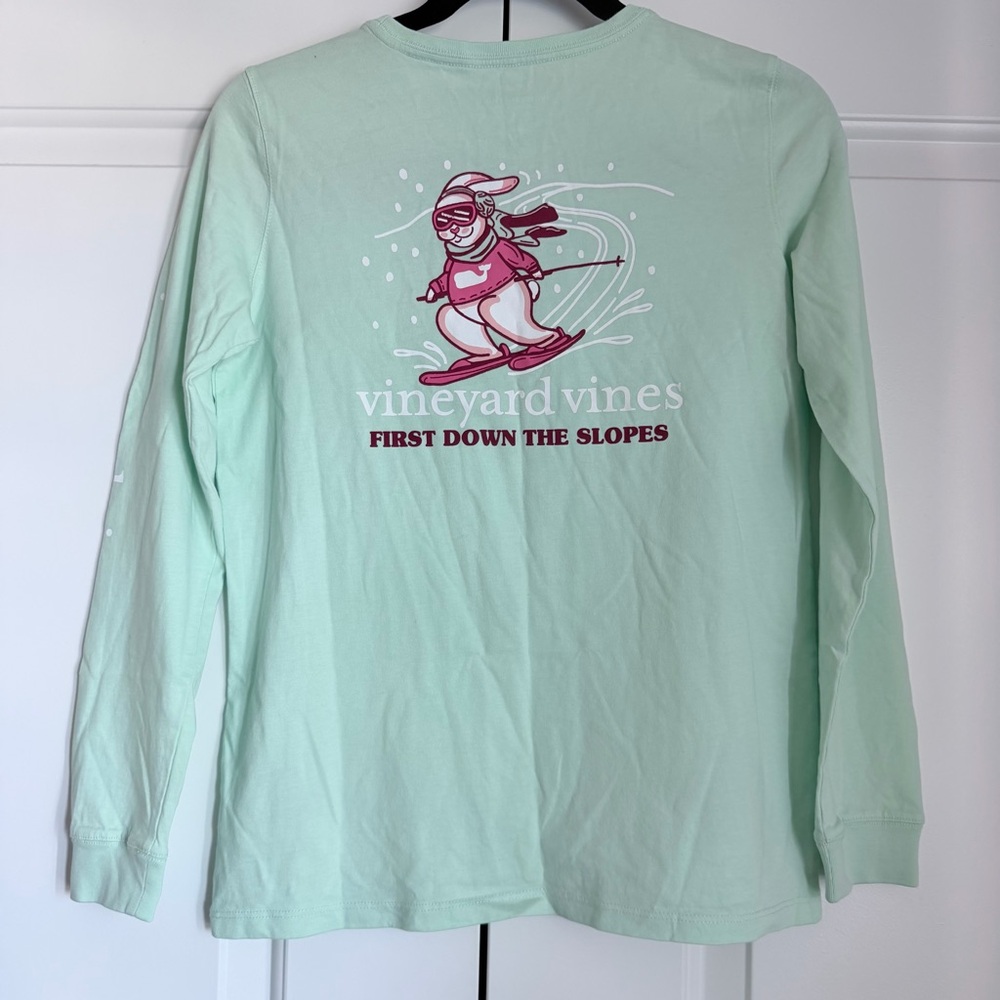 NWT Vineyard Vines Girls' Long Sleeve Tee Size L (14)